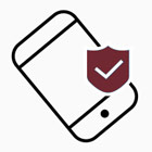 Cell Phone Protection Icon