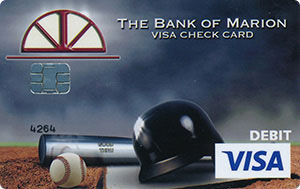 Baseball Debit Card Design