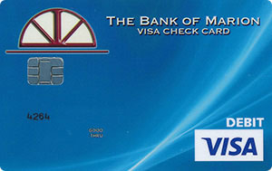 Teal swoop debit card design