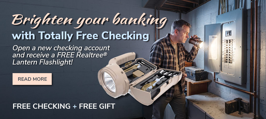 Totally Free Checking and a free gift. The best checking accounts! Click to learn more.