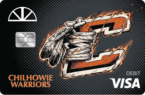 Chilhowie High School Flames Debit Card