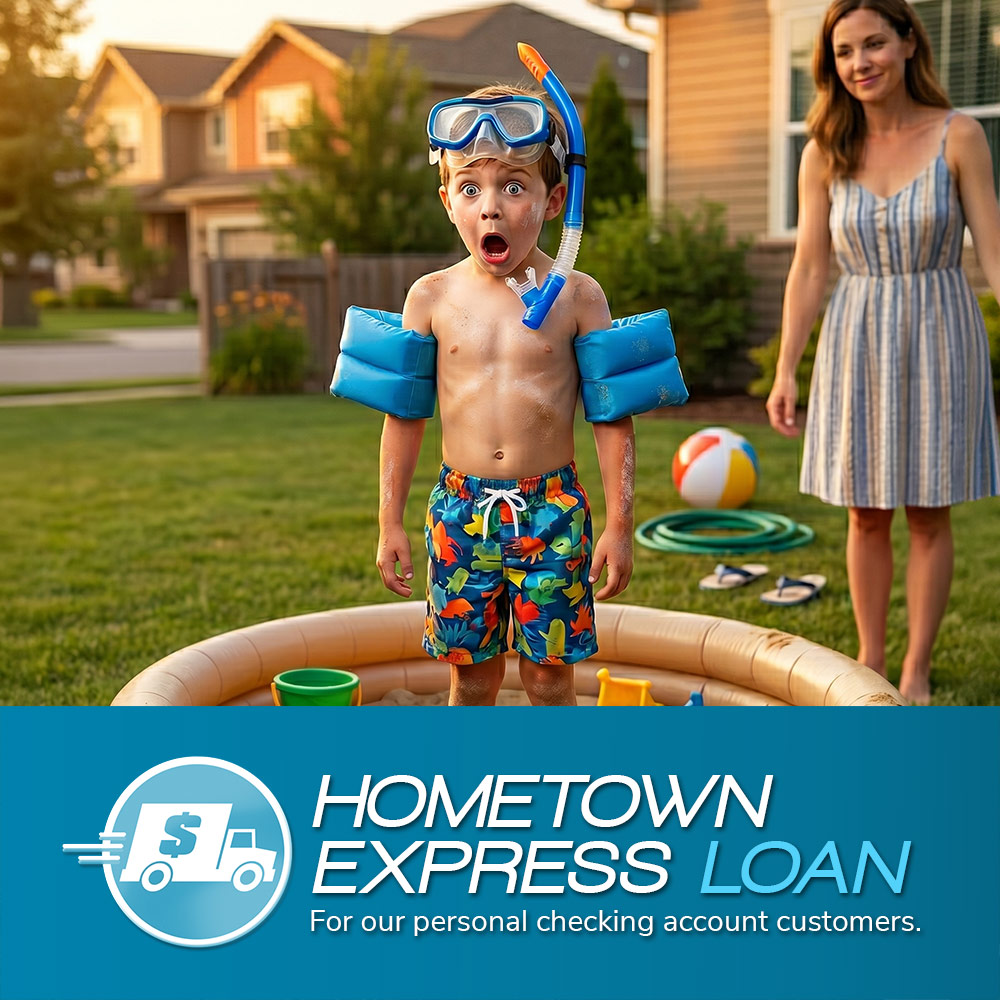 Quick Cash for any purpose. Hometown Express Loan.