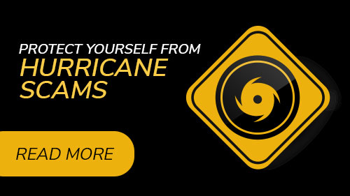 Protect yourself from Hurricane Scams