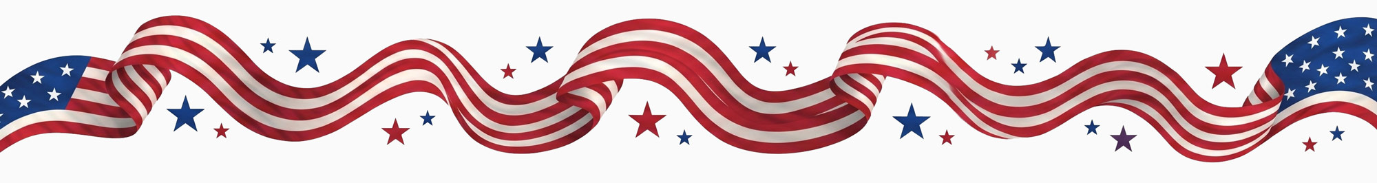 American Flag bunting